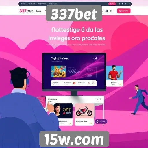 Interface e usabilidade do site 337bet